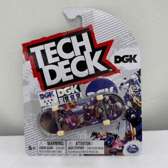 DGK Skateboards Will Mazzari Robot Tech Deck Fingerboard  Rare Plan B‎ - Picture 1 of 2